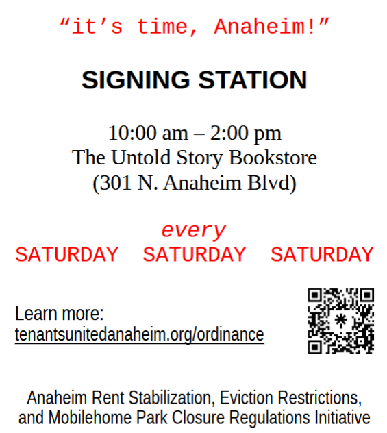 Signing Station –  Untold Story Bookstore